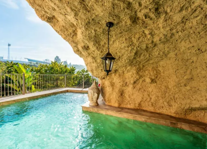 The cave house with private pool